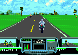 Road Rash 3 (USA, Europe) In game screenshot